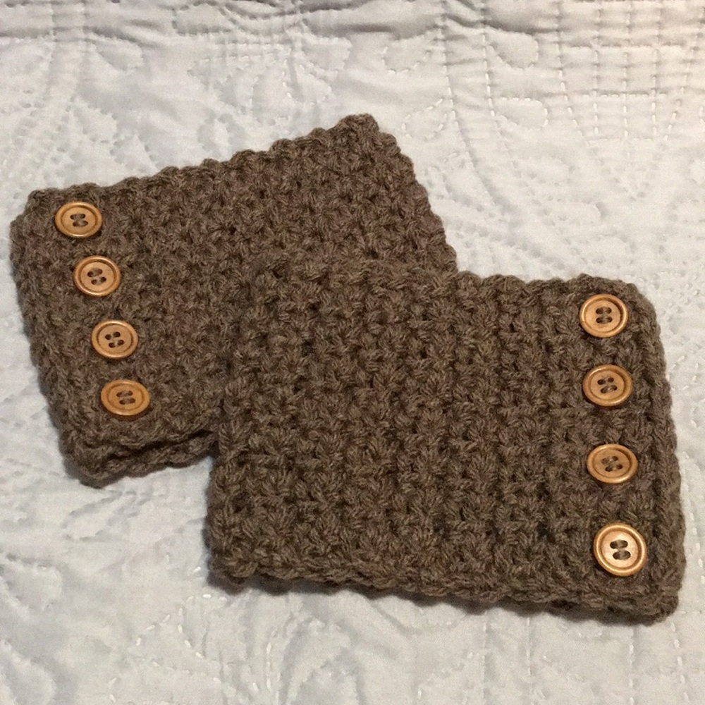 Brown Boot Cuffs